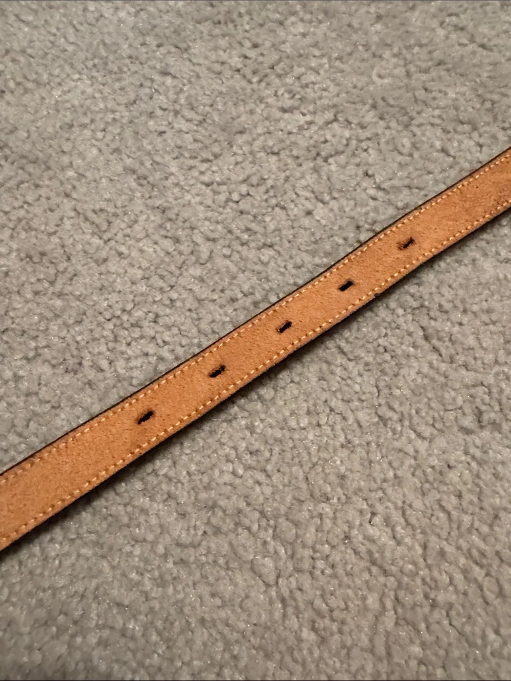 Vintage Brazos Joe Tan Suede Western Concho Belt with Gold Buckles
